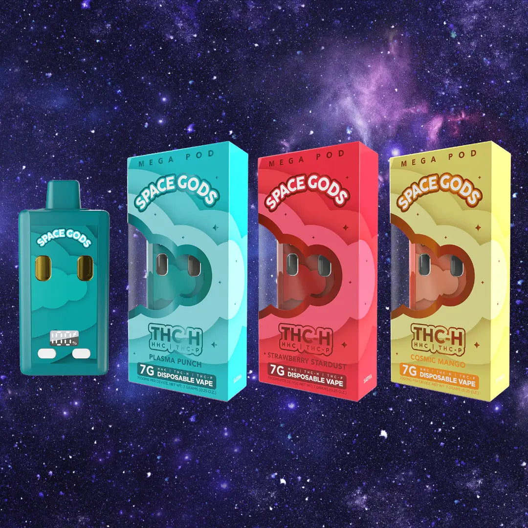 SPACE GODS MEGAS POD 7GM THC-H DISPOSABLE SPACE GODS
