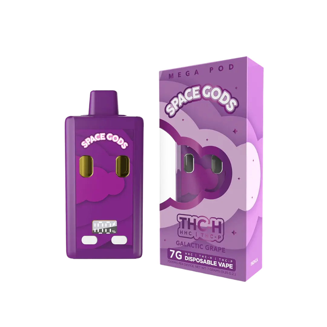SPACE GODS MEGAS POD 7GM THC-H DISPOSABLE SPACE GODS