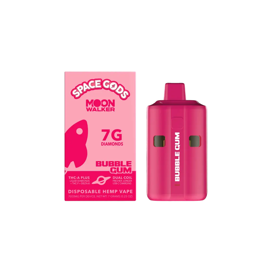 SPACE GODS MOON WALKER 7GM THC-A LD DISPOSABLE SPACE GODS