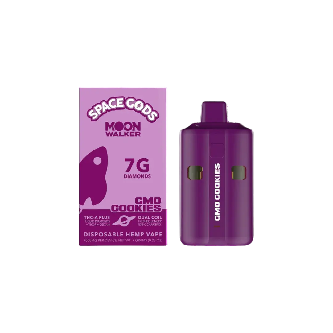 SPACE GODS MOON WALKER 7GM THC-A LD DISPOSABLE SPACE GODS
