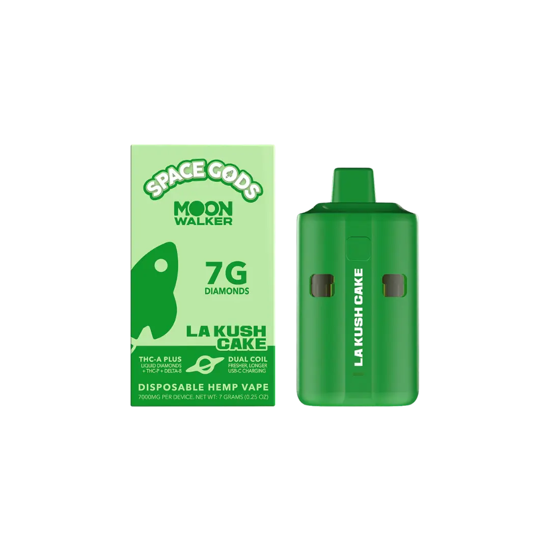 SPACE GODS MOON WALKER 7GM THC-A LD DISPOSABLE SPACE GODS