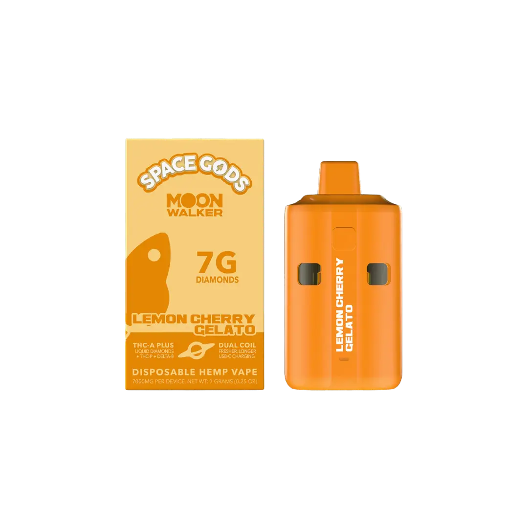 SPACE GODS MOON WALKER 7GM THC-A LD DISPOSABLE SPACE GODS