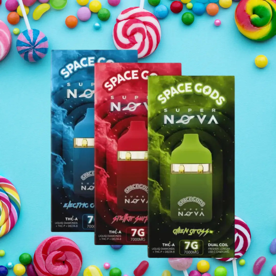 SPACE GODS SUPER NOVA THC-A 7GM DISPOSABLE SPACE GODS