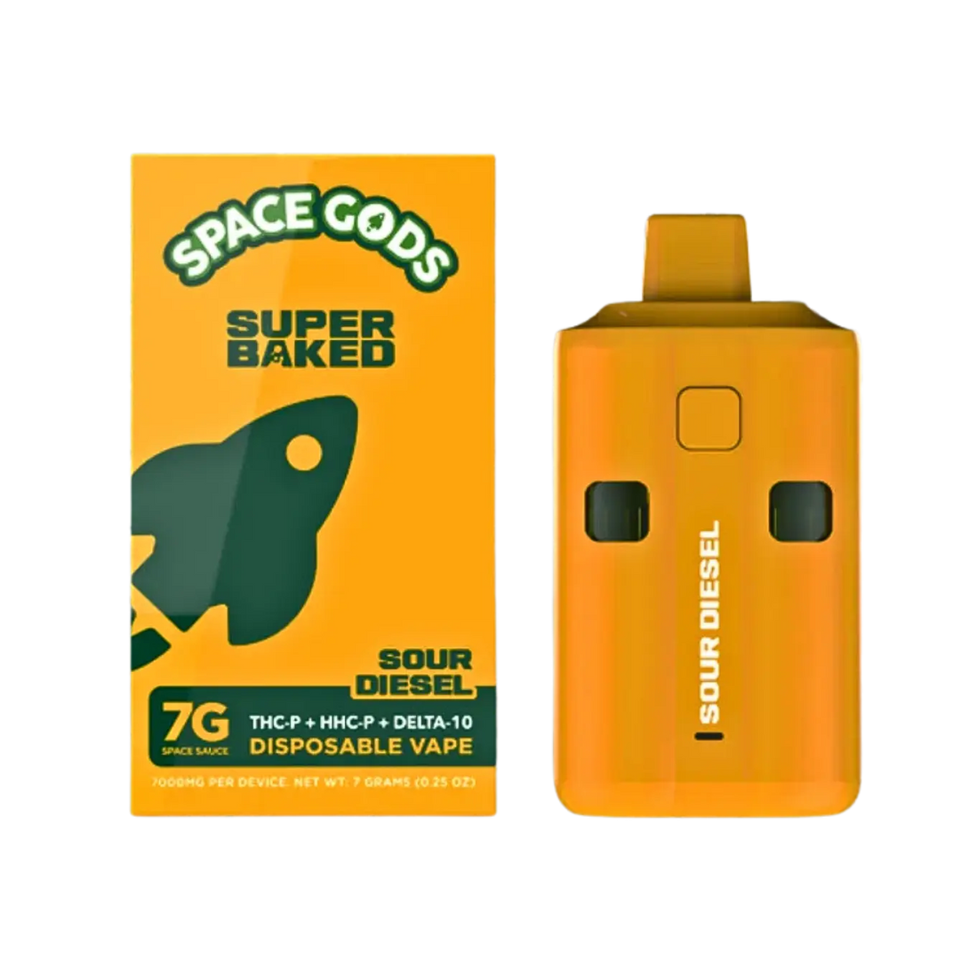 SPACE GODS SUPERBAKED 7GM DISPOSABLE SPACE GODS