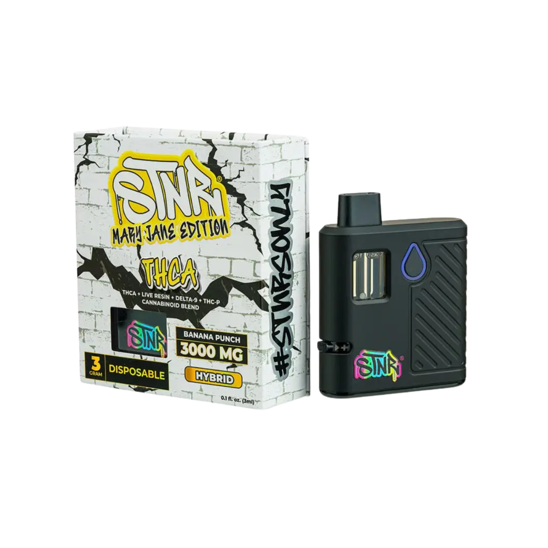 STNR MARY JANE EDITION 3GM THC-A DISPOSABLE STNR