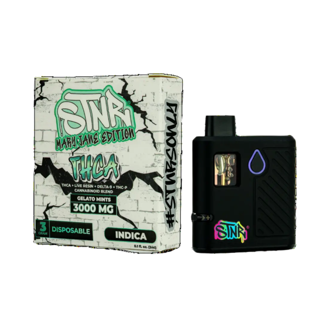STNR MARY JANE EDITION 3GM THC-A DISPOSABLE STNR
