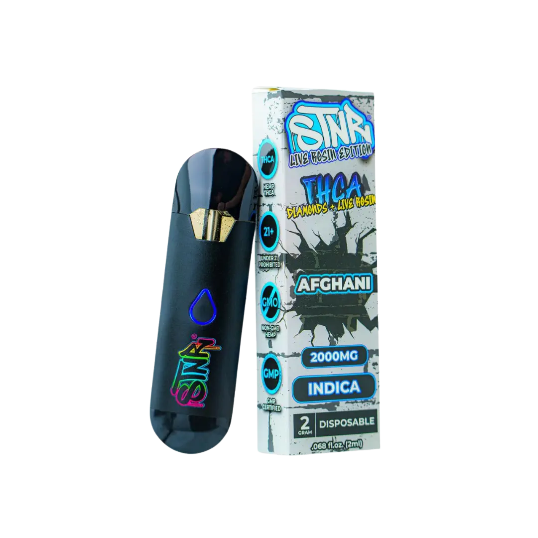 STNR THC-A DIAMONDS LIVE RESIN 2GM DISPOSABLE STNR