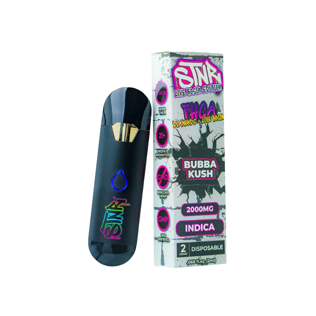 STNR THC-A DIAMONDS LIVE RESIN 2GM DISPOSABLE STNR