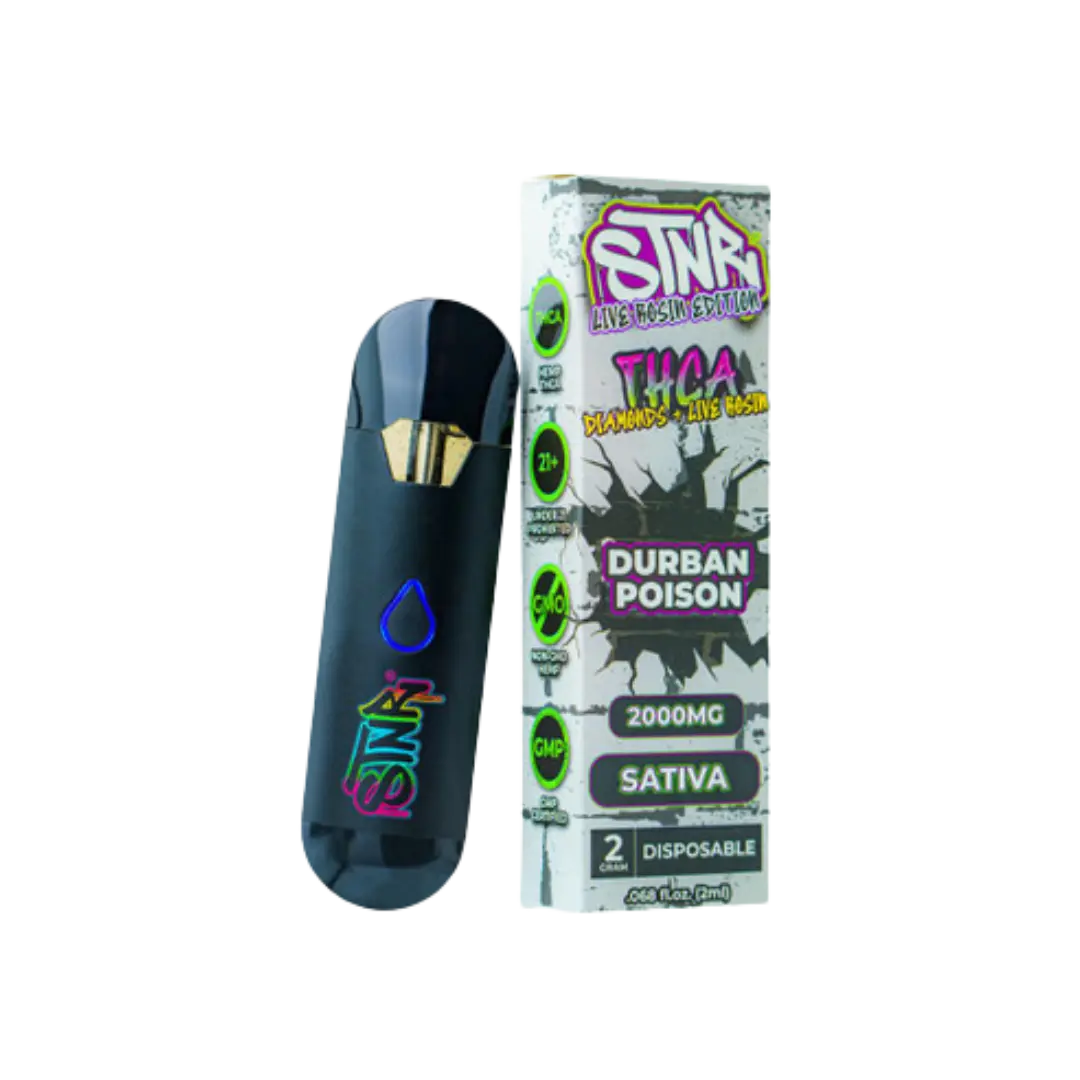 STNR THC-A DIAMONDS LIVE RESIN 2GM DISPOSABLE STNR
