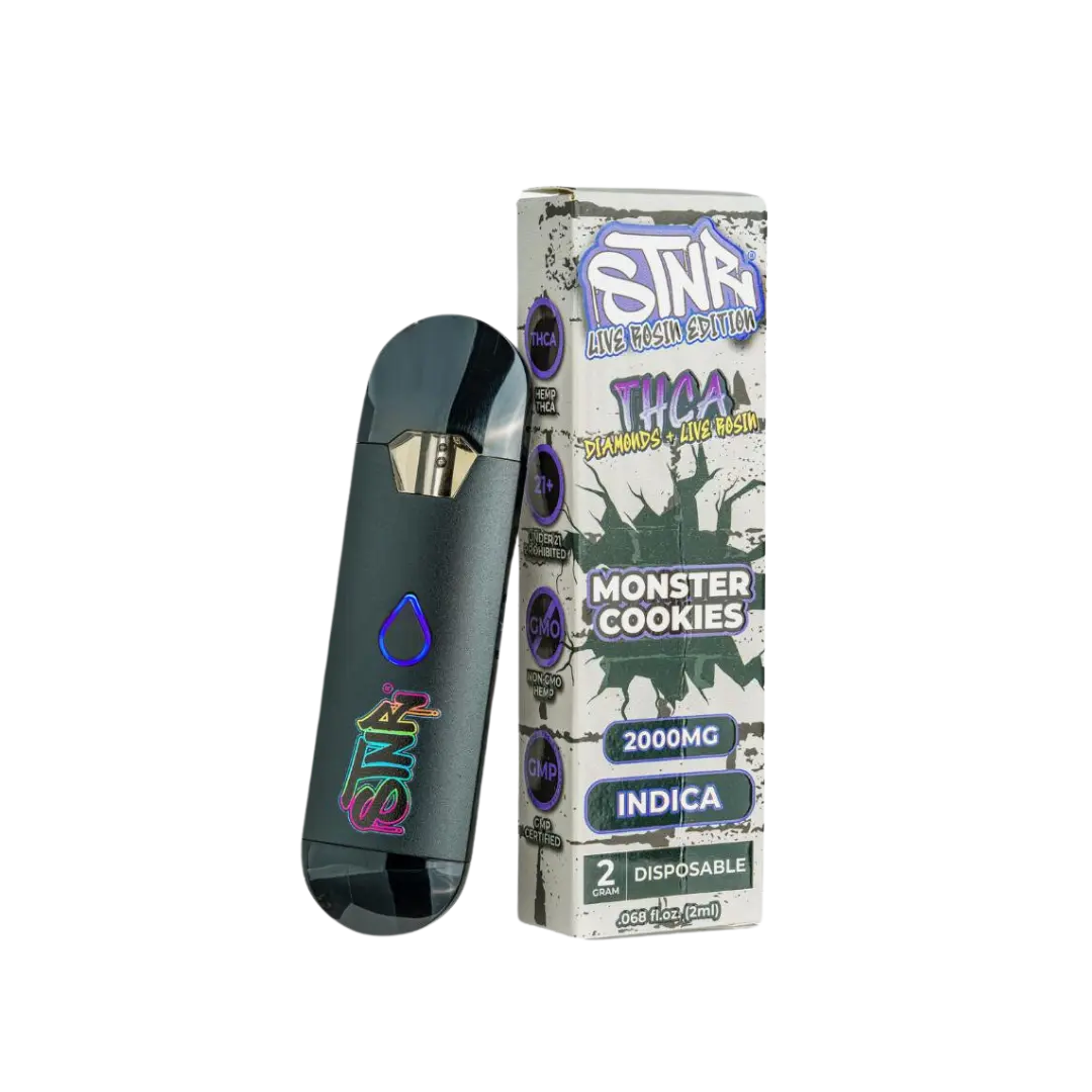 STNR THC-A DIAMONDS LIVE RESIN 2GM DISPOSABLE STNR