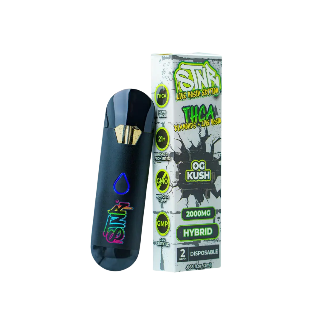STNR THC-A DIAMONDS LIVE RESIN 2GM DISPOSABLE STNR