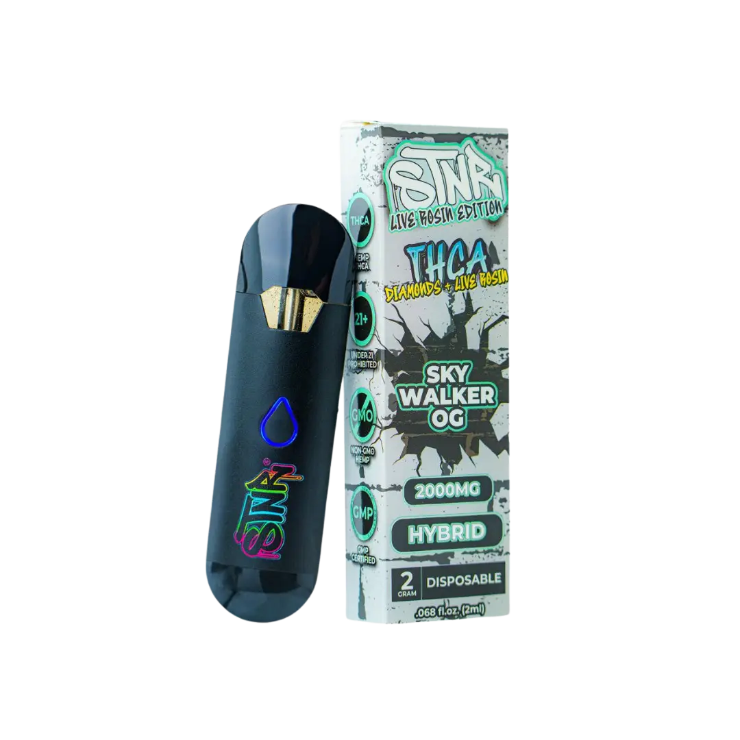 STNR THC-A DIAMONDS LIVE RESIN 2GM DISPOSABLE STNR
