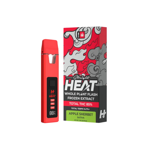 STRAIGHT HEAT THC 1GM DISPOSABLE MORE DELTA PRODUCTS