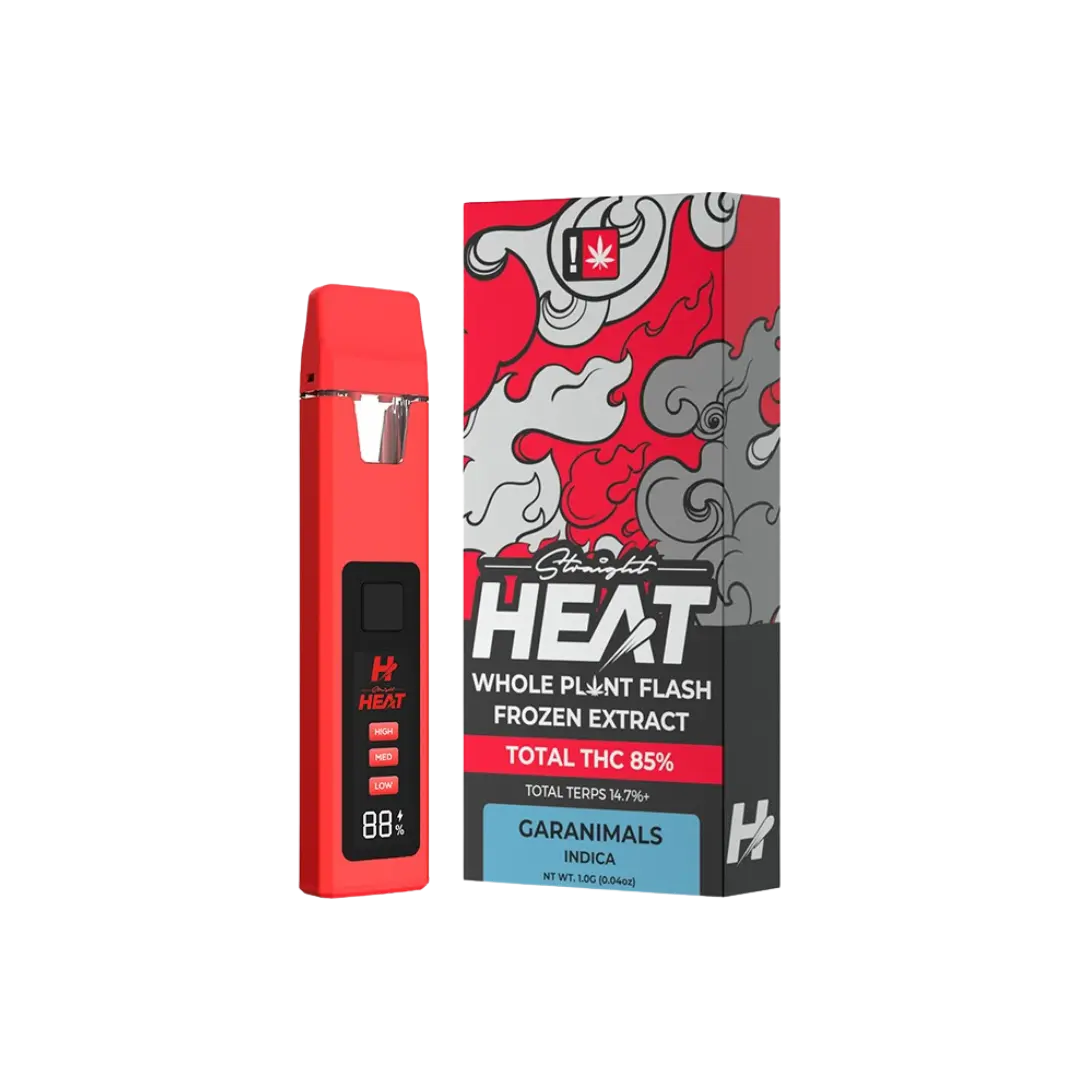 STRAIGHT HEAT THC 1GM DISPOSABLE MORE DELTA PRODUCTS