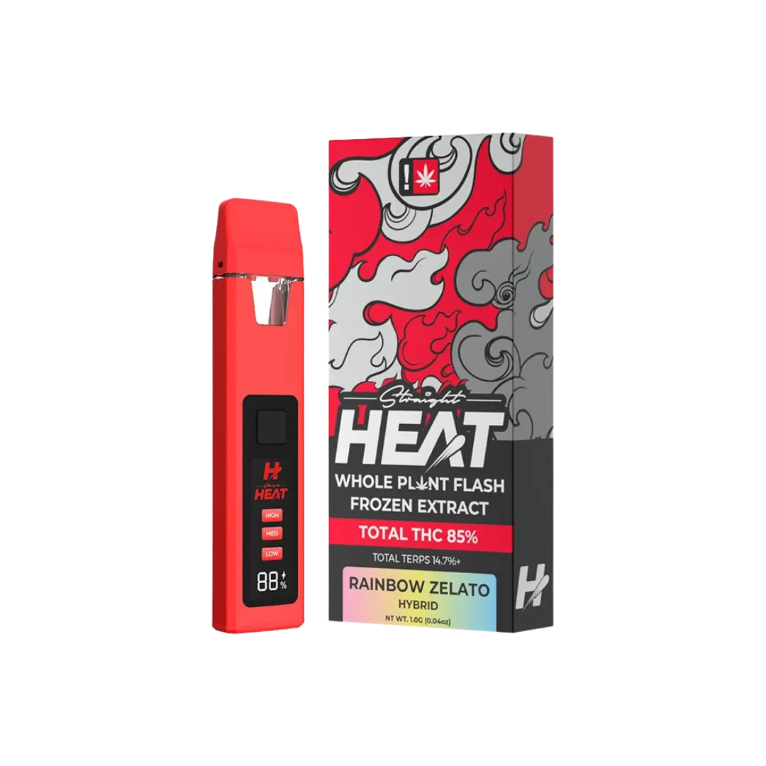 STRAIGHT HEAT THC 1GM DISPOSABLE MORE DELTA PRODUCTS