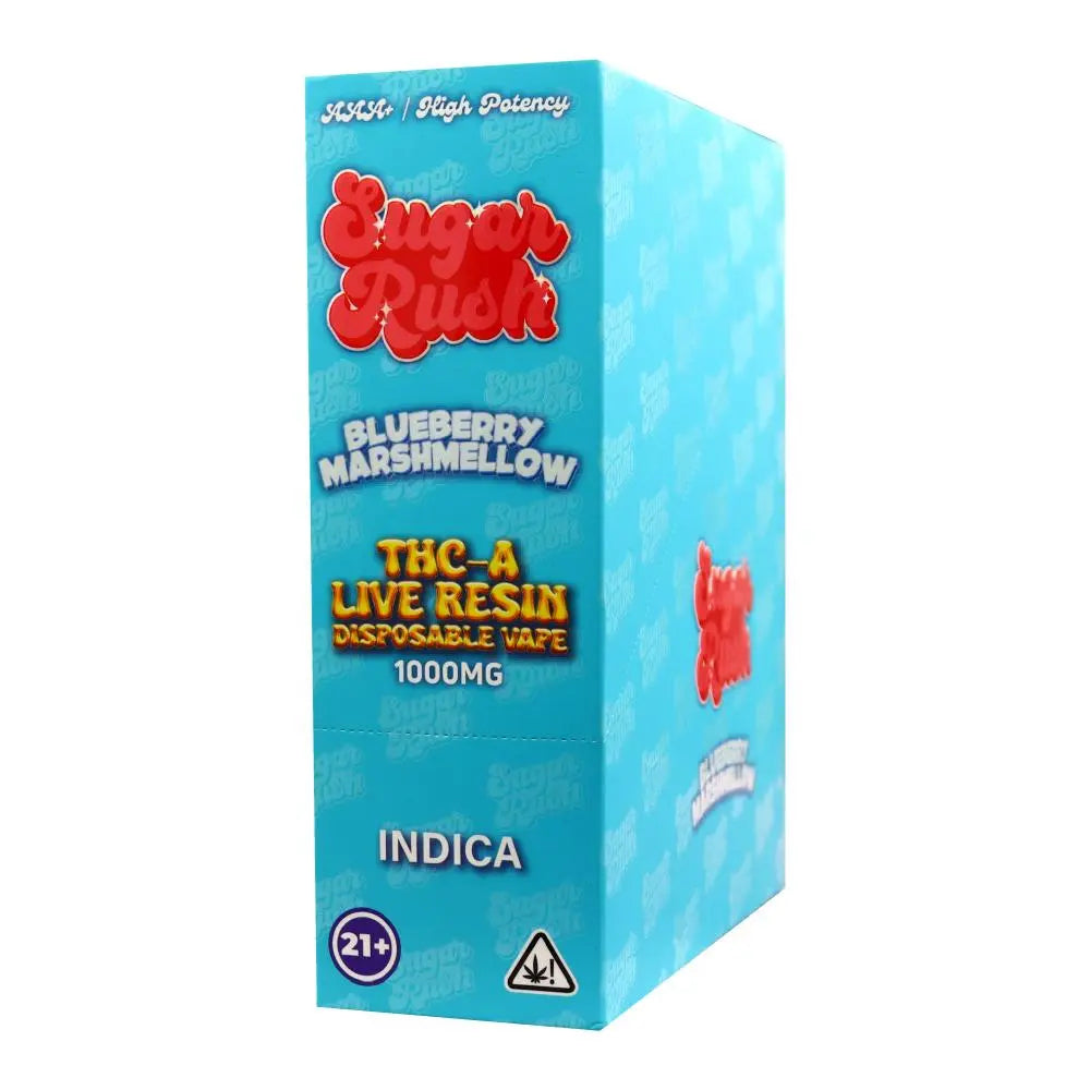SUGAR RUSH THCA LIVE RESIN DISPOSABLE SUGAR RUSH