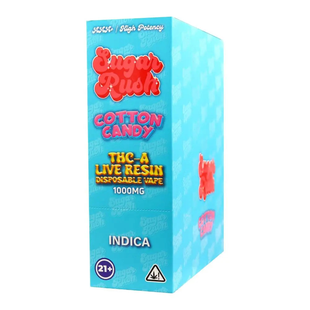 SUGAR RUSH THCA LIVE RESIN DISPOSABLE SUGAR RUSH