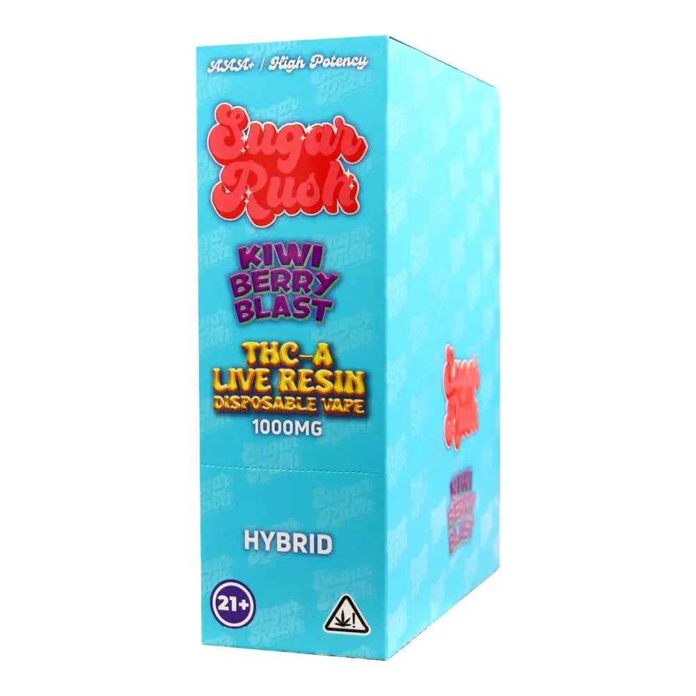 SUGAR RUSH THCA LIVE RESIN DISPOSABLE SUGAR RUSH