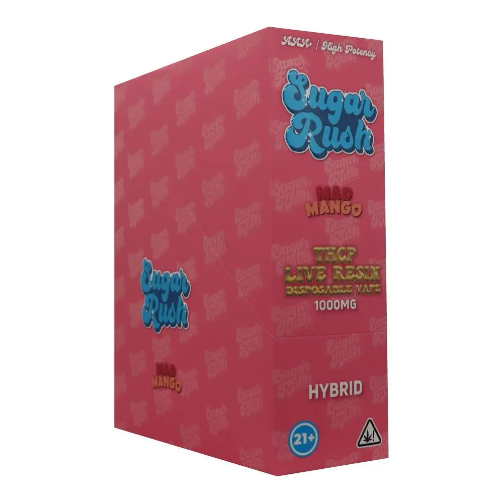 SUGAR RUSH THCP LIVE RESIN DISPOSABLE SUGAR RUSH