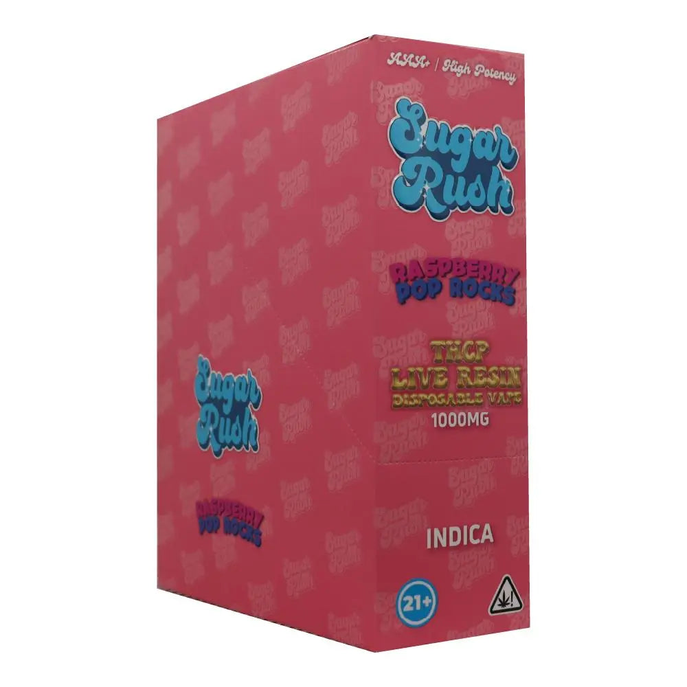 SUGAR RUSH THCP LIVE RESIN DISPOSABLE SUGAR RUSH