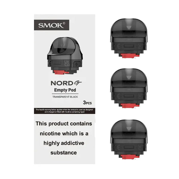 Smok Nord GT Replacement Pods 5.0ML, 3pk Smok
