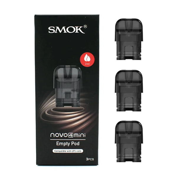 Smok Novo 4 Mini Replacement Pods 2ML, 3pk Smok