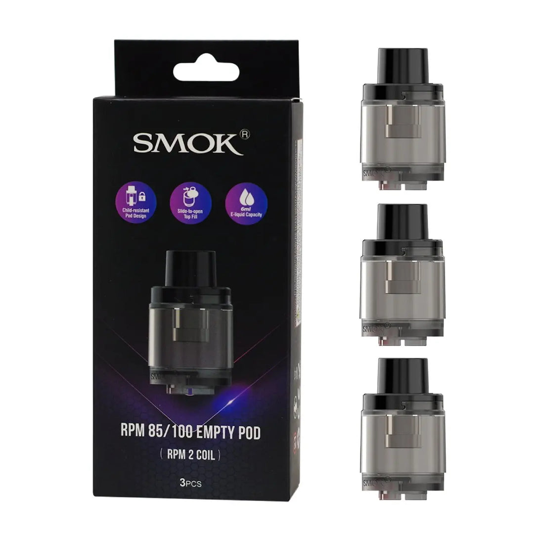 Smok RPM 85/100 Replacement Pods , 3pk Smok