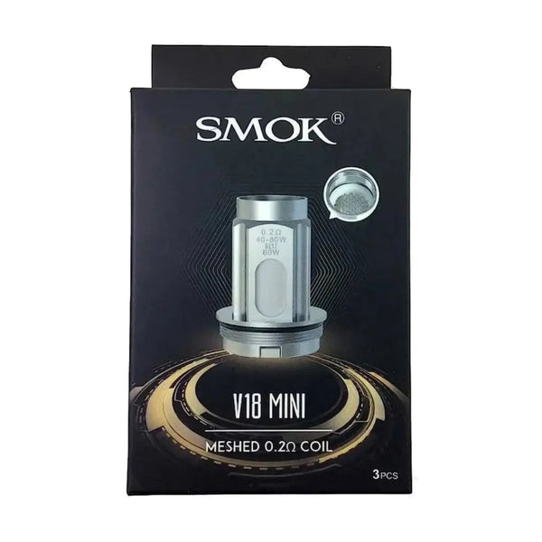 Smok TFV18 Mini Replacement Coils 0.2OHM, 3pk Smok