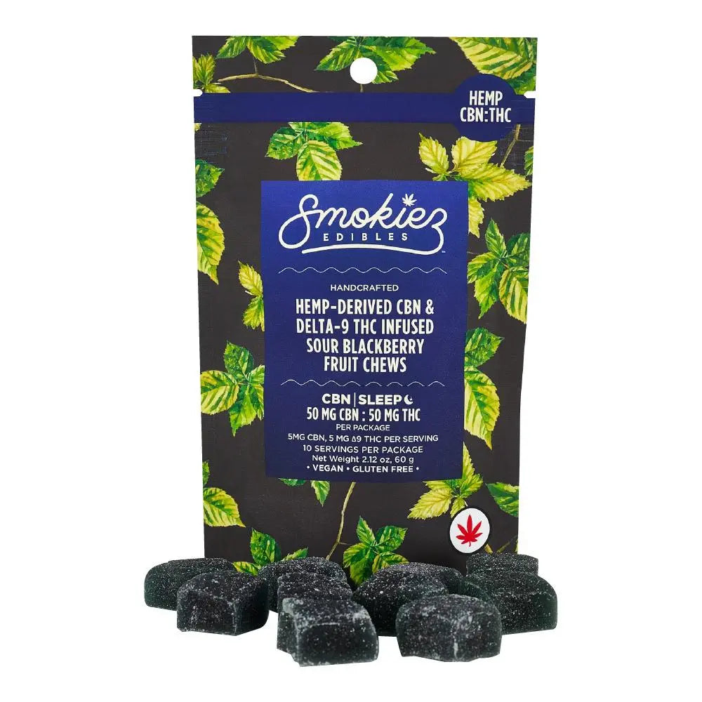 Smokiez Delta 9 Gummiez, 10CT, 50 mg Smokiez
