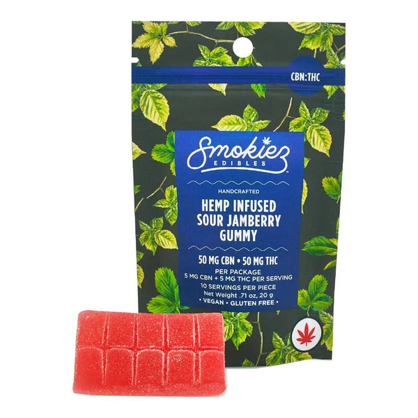 Smokiez Delta 9 Scored Gummiez, 100 mg Smokiez