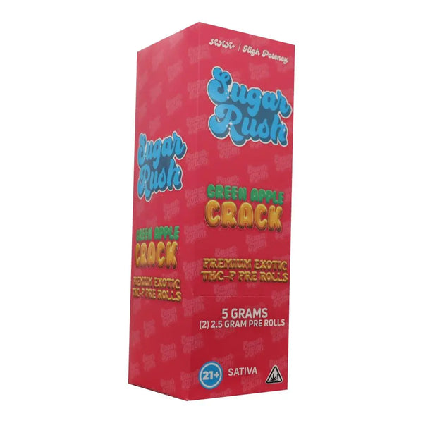 Sugar Rush Premium Exotic Prerolls, 2CT, 5 g Sugar Rush