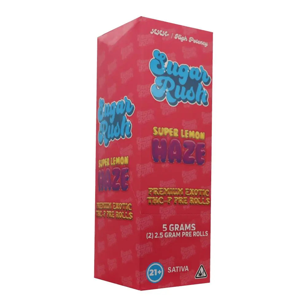 Sugar Rush Premium Exotic Prerolls, 2CT, 5 g Sugar Rush