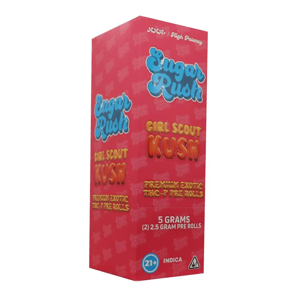 Sugar Rush Premium Exotic Prerolls, 2CT, 5 g Sugar Rush