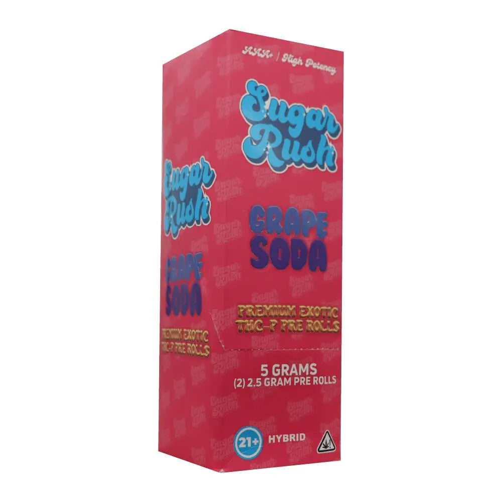 Sugar Rush Premium Exotic Prerolls, 2CT, 5 g Sugar Rush