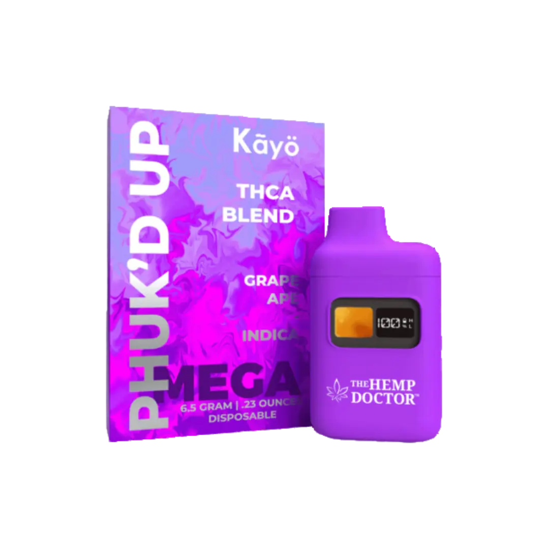 THE HEMP DOCTOR KAYO PHUK'D UP MEGA THC-A 6.5GM DISP THE HEMP DOCTOR