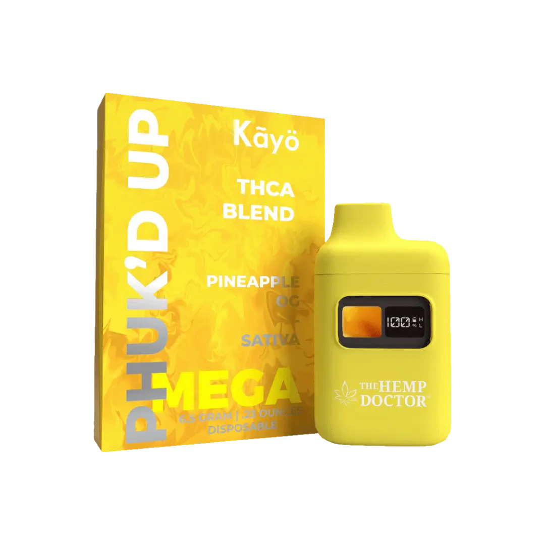 THE HEMP DOCTOR KAYO PHUK'D UP MEGA THC-A 6.5GM DISP THE HEMP DOCTOR