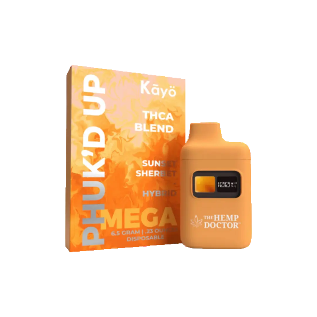 THE HEMP DOCTOR KAYO PHUK'D UP MEGA THC-A 6.5GM DISP THE HEMP DOCTOR