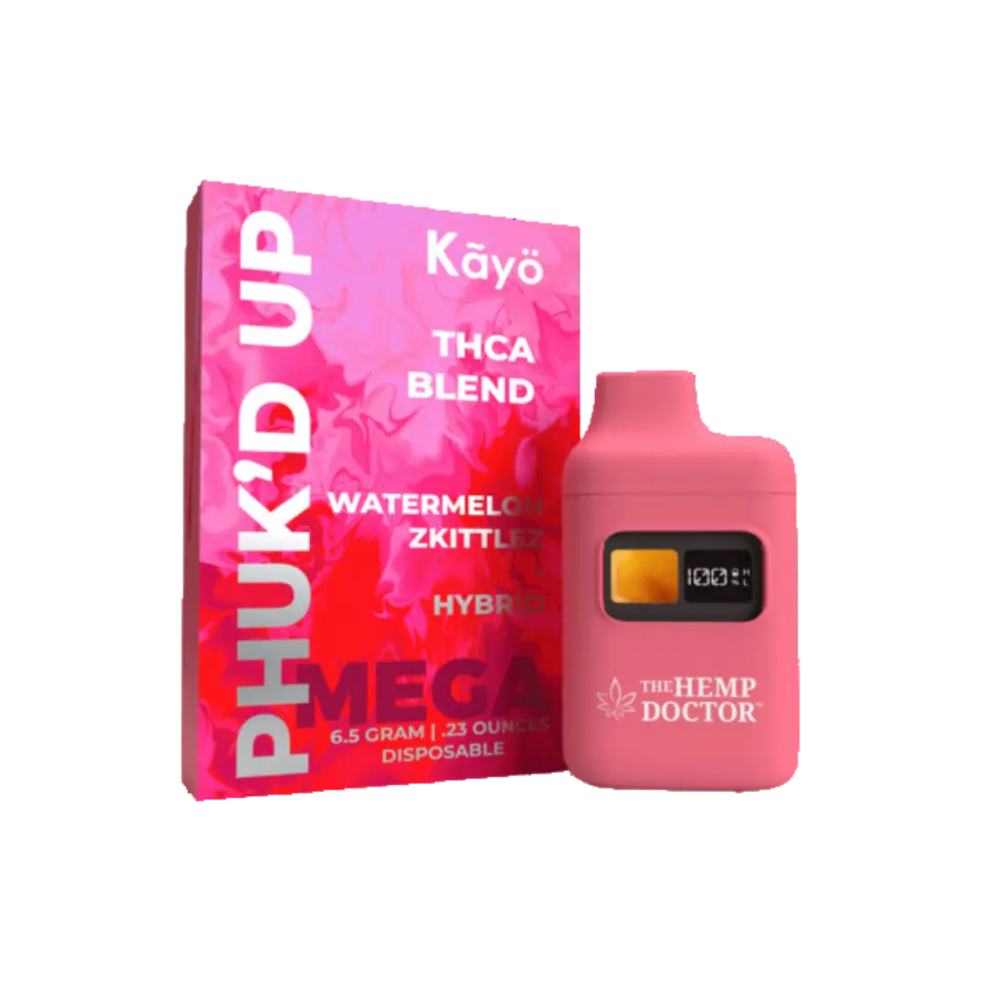 THE HEMP DOCTOR KAYO PHUK'D UP MEGA THC-A 6.5GM DISP THE HEMP DOCTOR