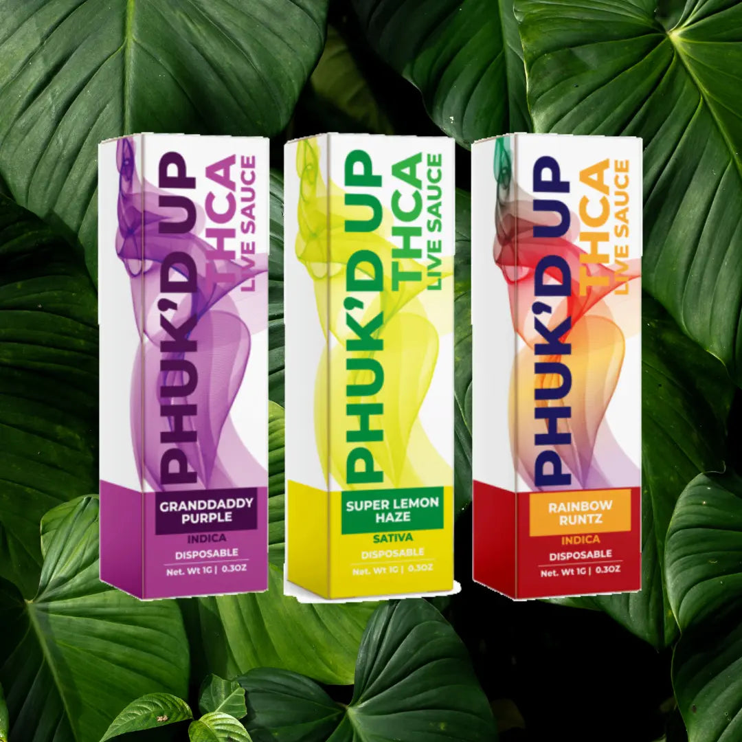THE HEMP DOCTOR PHUK'D UP THCA LIVE SAUCE 1GM DISPOSABLE THE HEMP DOCTOR