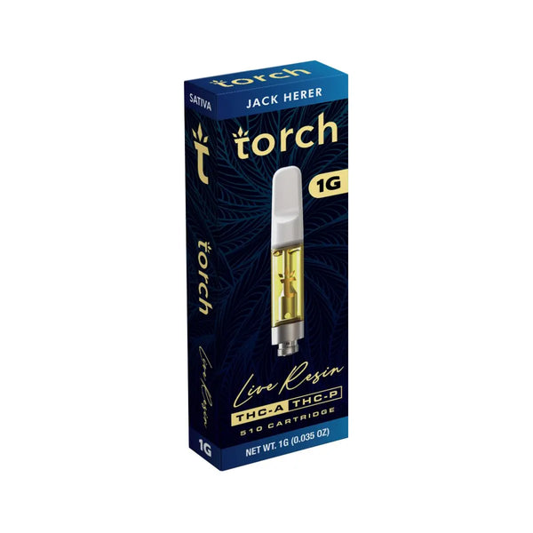 TORCH 1GM LIVE RESIN THCA + THCP + D8 CARTRIDGE TORCH