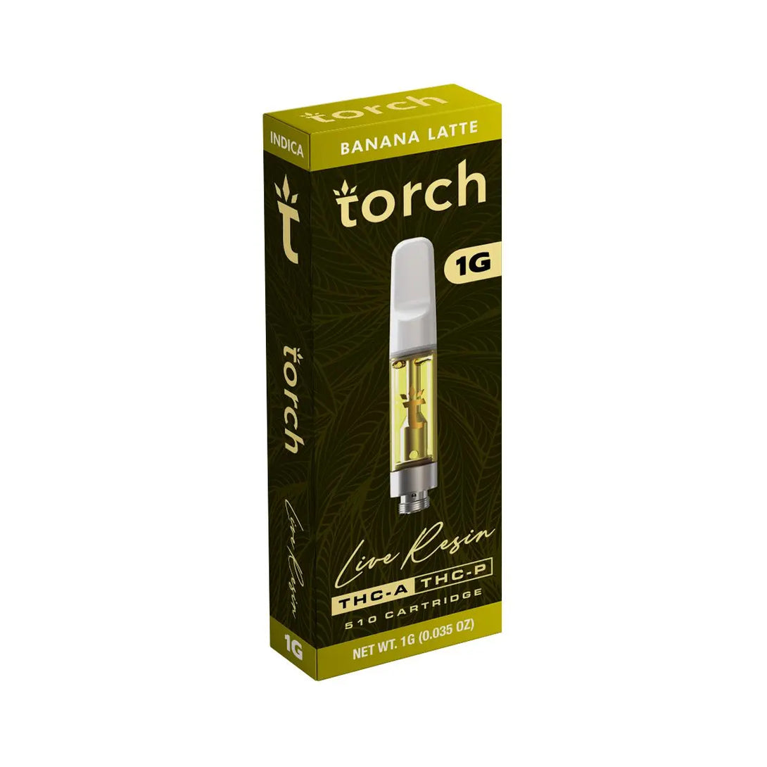 TORCH 1GM LIVE RESIN THCA + THCP + D8 CARTRIDGE TORCH