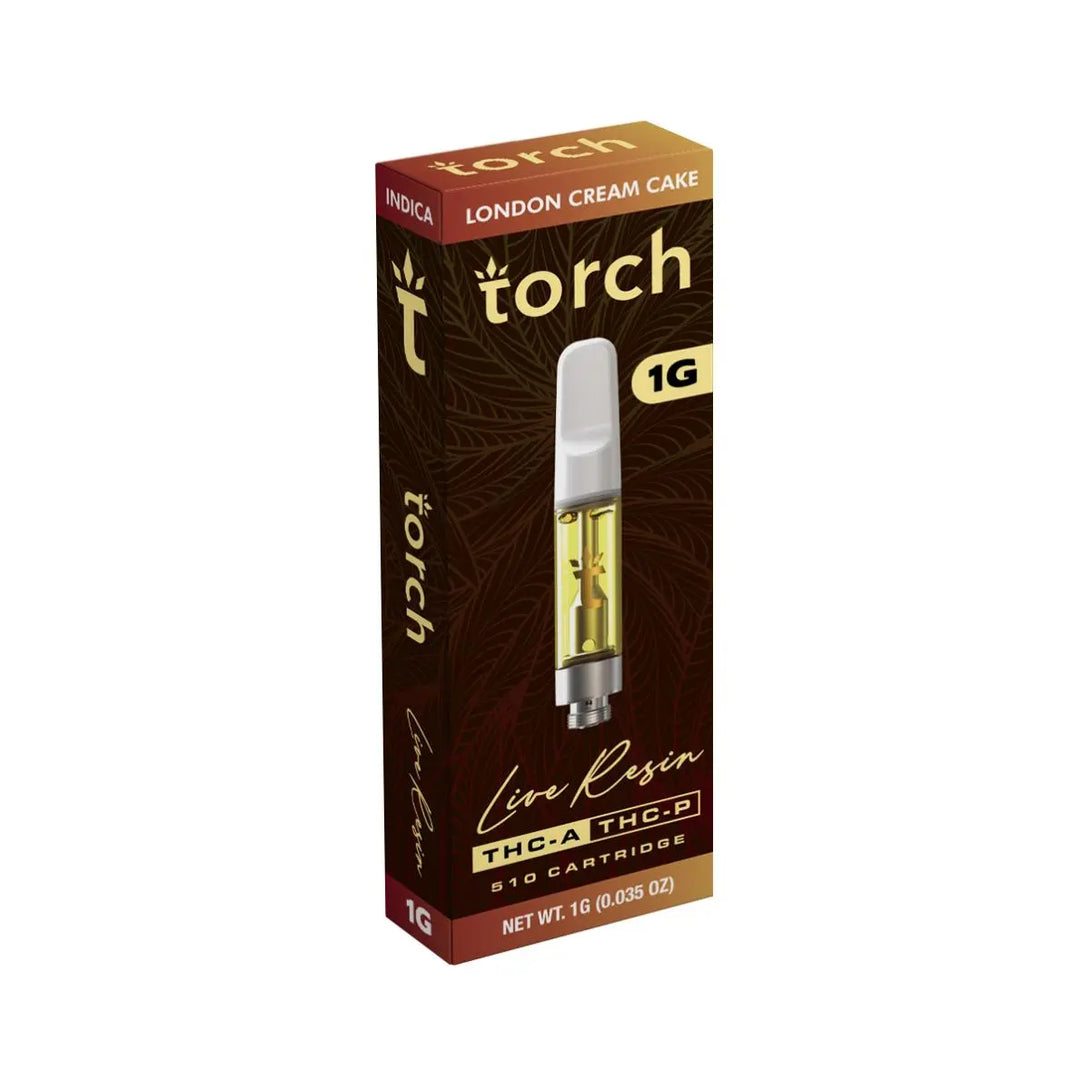TORCH 1GM LIVE RESIN THCA + THCP + D8 CARTRIDGE TORCH