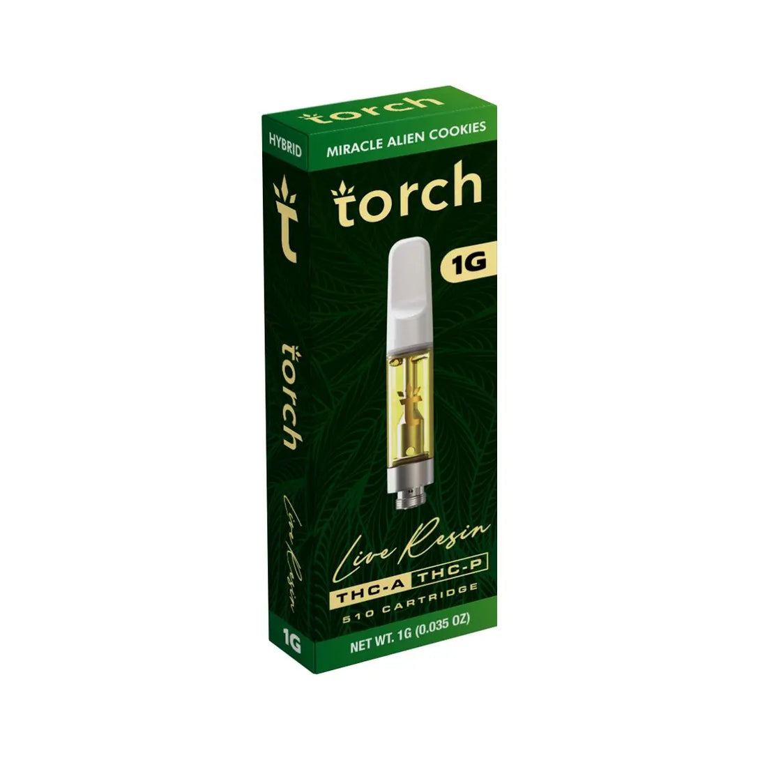 TORCH 1GM LIVE RESIN THCA + THCP + D8 CARTRIDGE TORCH