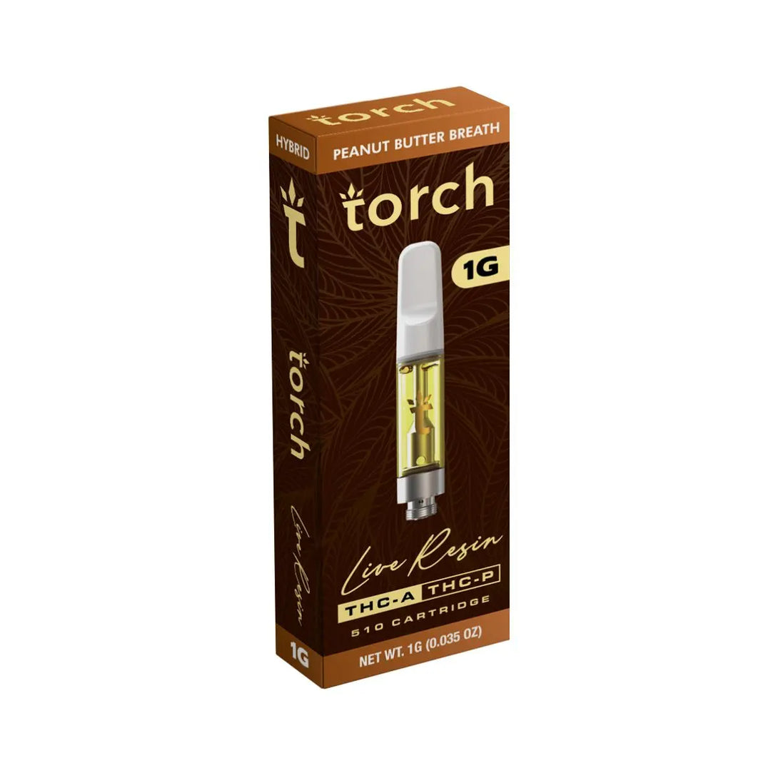 TORCH 1GM LIVE RESIN THCA + THCP + D8 CARTRIDGE TORCH