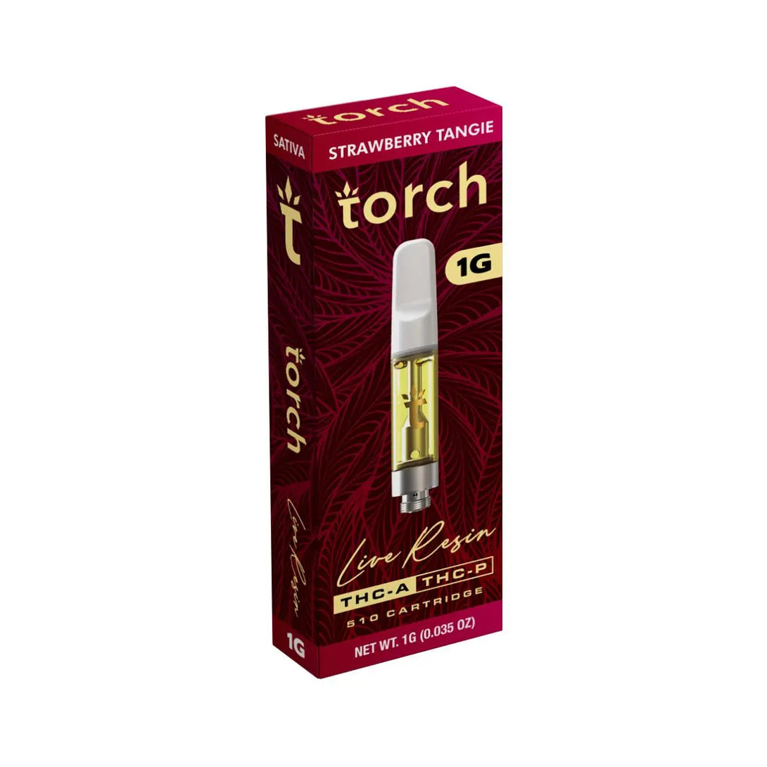 TORCH 1GM LIVE RESIN THCA + THCP + D8 CARTRIDGE TORCH
