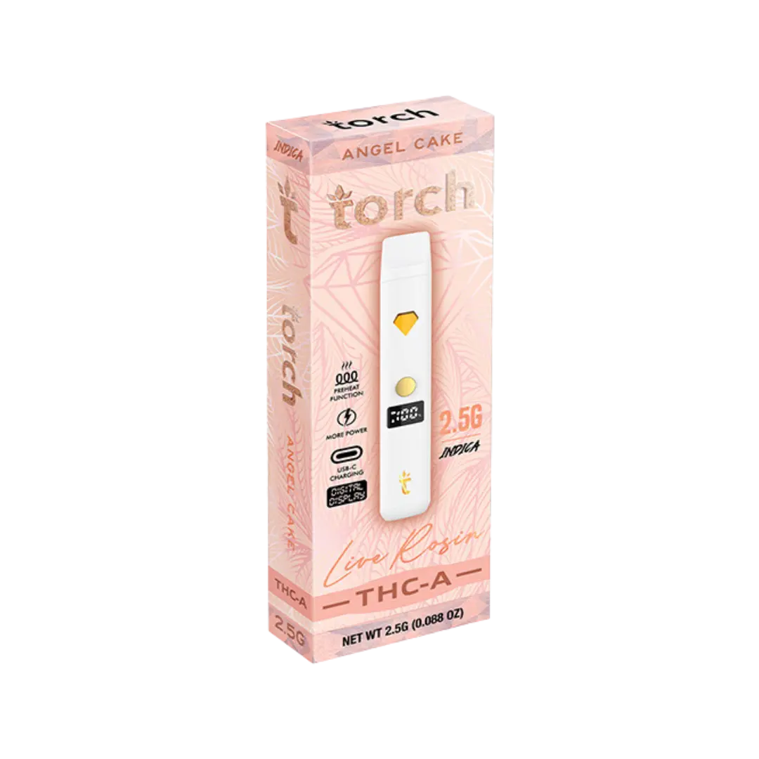TORCH 2.5GM THC-A LIVE RESIN DISPOSABLE TORCH