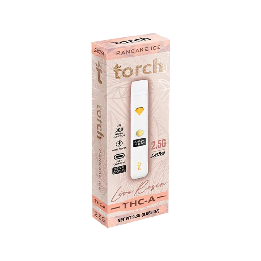 TORCH 2.5GM THC-A LIVE RESIN DISPOSABLE TORCH