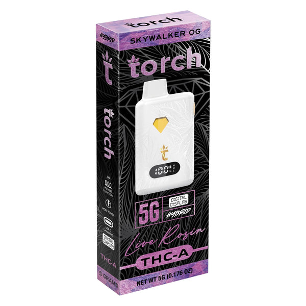 TORCH 5GM THC-A LIVE RESIN DISPOSABLE TORCH