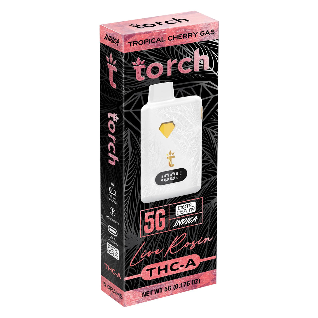TORCH 5GM THC-A LIVE RESIN DISPOSABLE TORCH