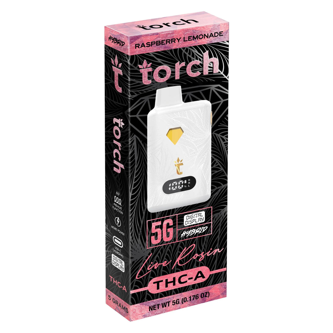 TORCH 5GM THC-A LIVE RESIN DISPOSABLE TORCH